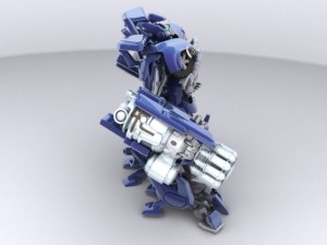 ironhide robotic character 3D Модель