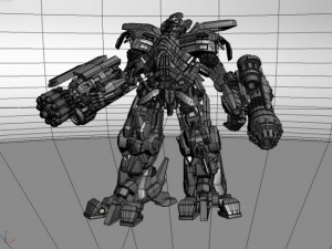 ironhide robotic character 3D Модель