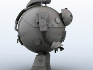 robot 05 Model 3D