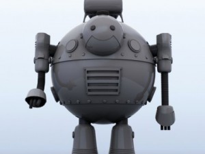 robot 05 Model 3D