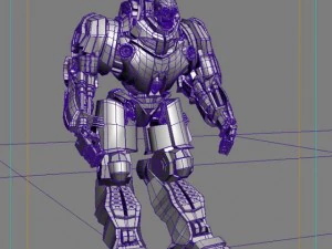 skull robot 3D Model