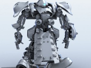 robot 07 Model 3D