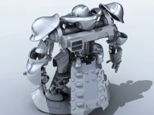 robot 07 3D Model