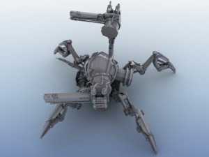 robot spider 3D Model