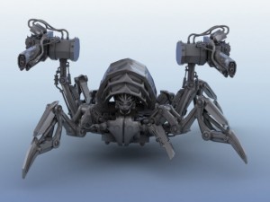 robot spider 3D Model