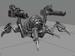 robot spider 3D Model