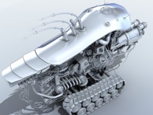 robot 08 3D Model