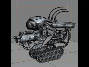 robot 08 3D Model