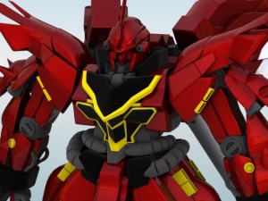 msn06s sinanju ver ka 3D Model