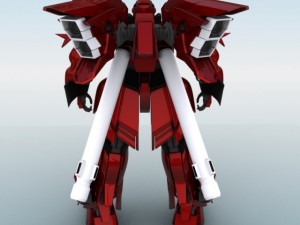 msn06s sinanju ver ka 3D Model