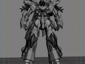 msn06s sinanju ver ka 3D Model