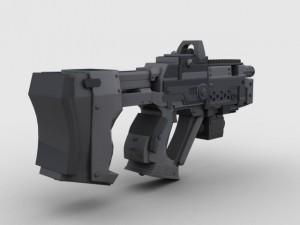 sci fi 01 3D 모델