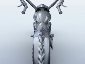 sci fi motorcycle 3D Model