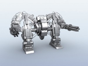 robot 10 Model 3D