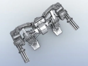 ロボット10 3Dモデル