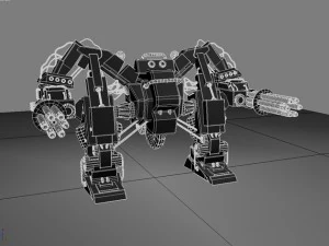 ロボット10 3Dモデル