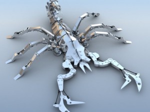 mechanical scorpion 3D Model