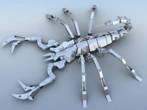 mechanical scorpion 3D Model