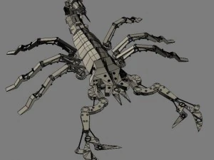 mechanical scorpion 3D Model