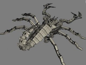mechanical scorpion 3D Model