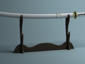 japanese katana collection 3D मॉडल