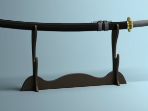 japanese katana collection 3D मॉडल