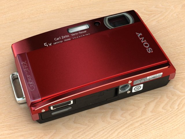 sony cybershot dsct300 3D 모델 .c4d .max .obj .3ds .fbx .stl .blend 