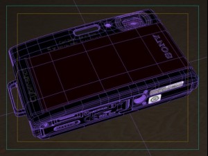 sony cybershot dsct300 3D 모델
