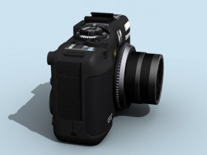 canon powershot g12 3D Model
