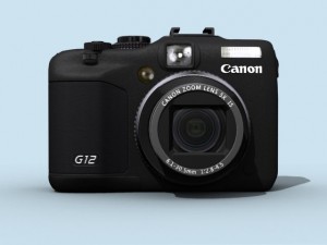 canon powershot g12 3D Model