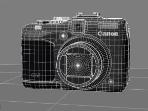 canon powershot g12 3D Model