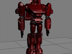 robot 17 3D Model