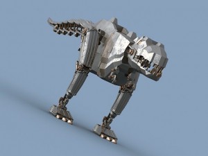 mechanical dinosaur 3D Model