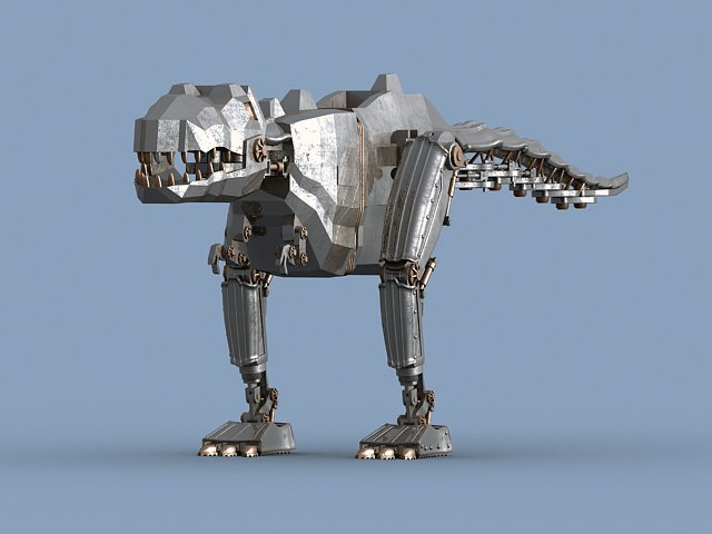 modèle 3D de Robot Dinosaure (Non Rigged) - TurboSquid 849315