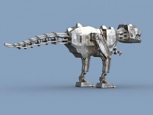 mekanik dinozor 3D Model
