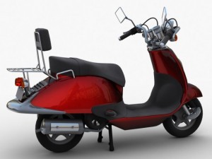 scooter 3D 모델
