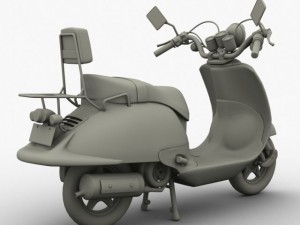 scooter 3D 모델