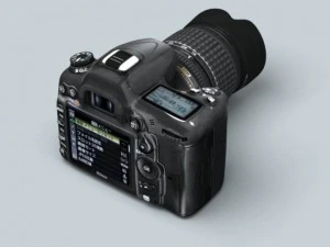 nikon d7000 3D Model