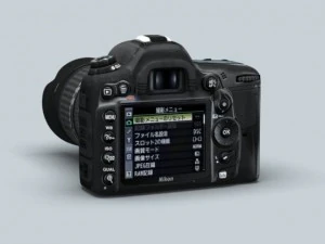 nikon d7000 3D Model