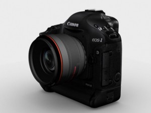 canon eos 1d markiii Modello 3D