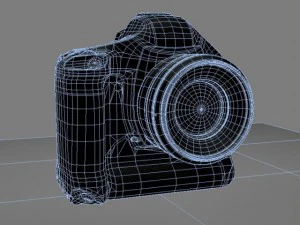 canon eos 1d markiii 3D Model