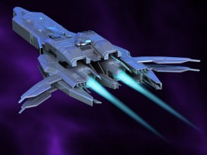 spaceship Model 3D