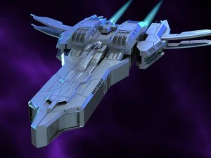 spaceship 3D Model