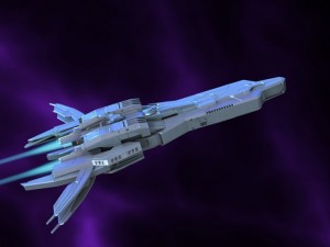 spaceship 3D मॉडल