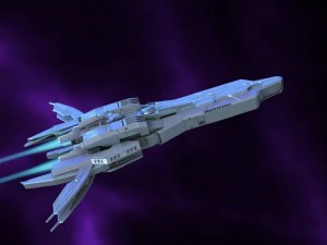 spaceship 3D Model