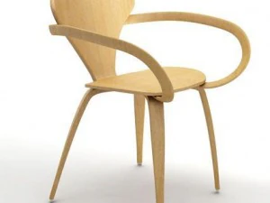 Cherner zijstoel 3D Model