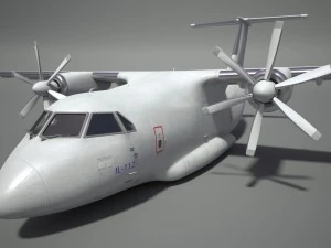 ilyushin il-112 Modelo 3D