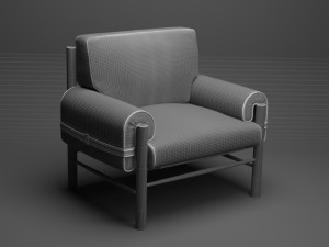 dean armchair 3D Model