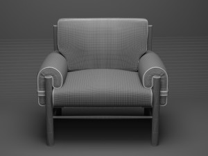 dean armchair 3D Model