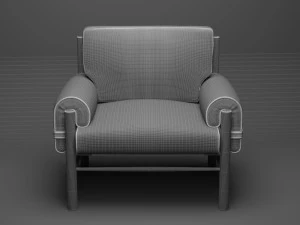 dean armchair 3D Model
